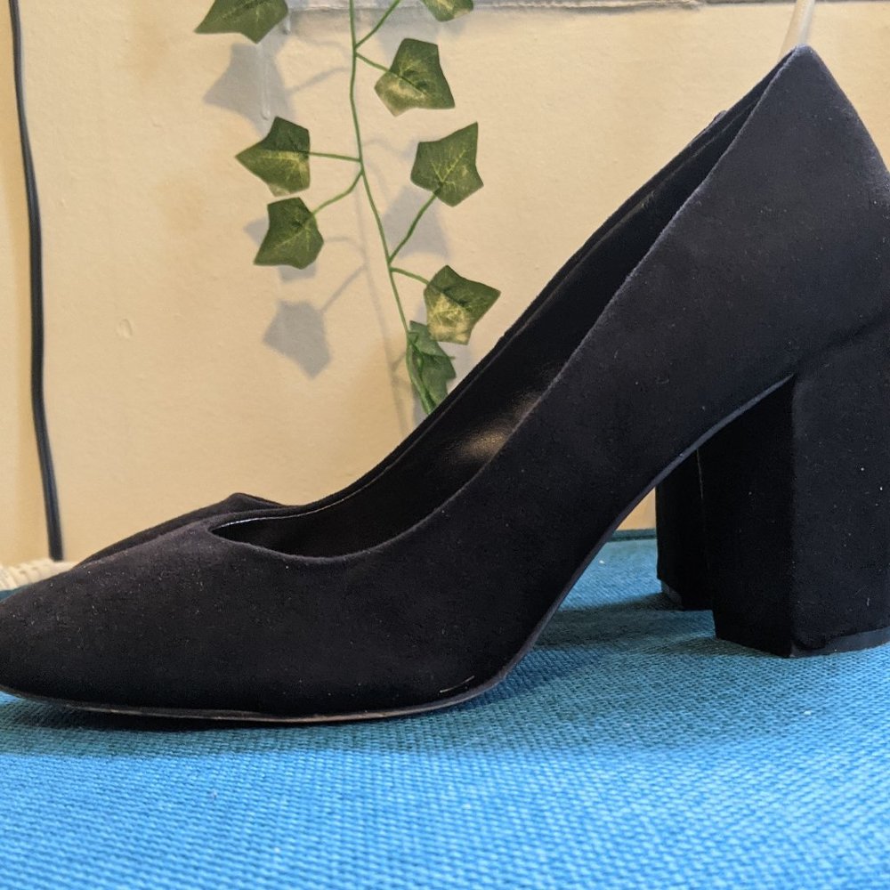 Black Suede Heels
